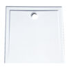 SBAR9090-2 Alpine SMC Shower Base 900 x 900mm Rear Outlet