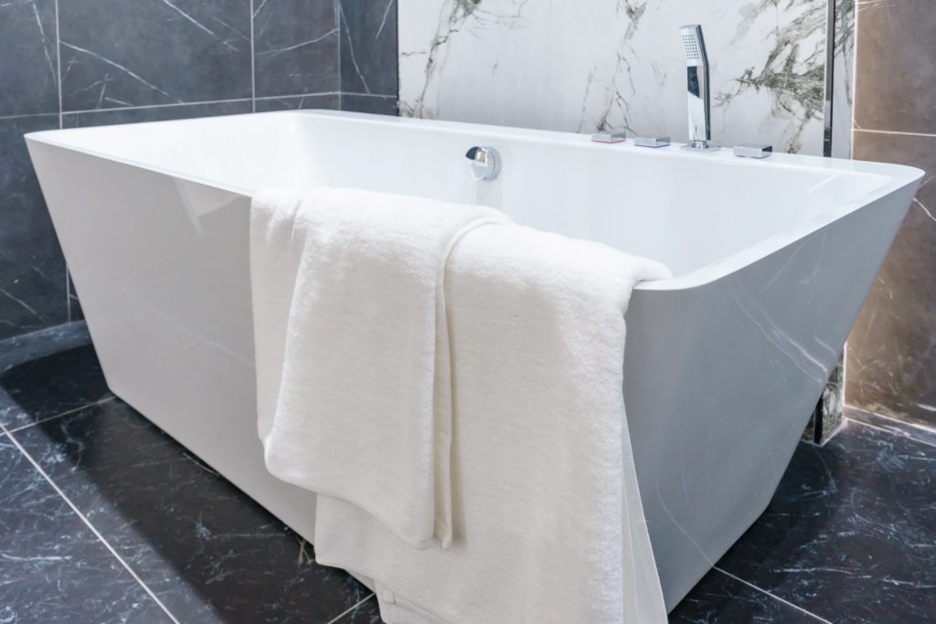 rectangle bath