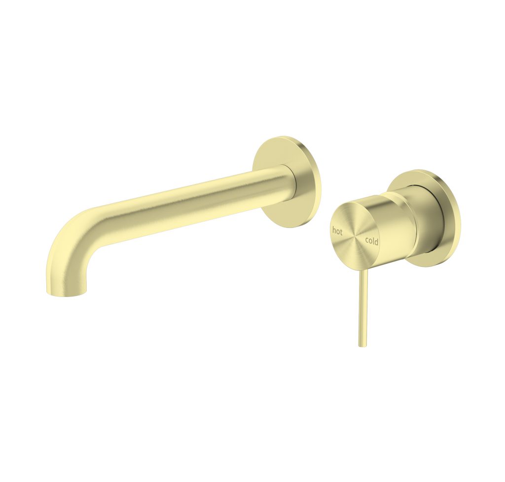 Mecca Wall Mixer - Brushed Gold