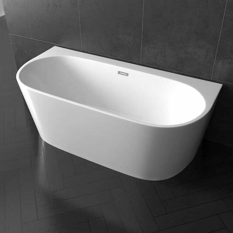 Matador Back to the Wall Freestanding Bath Back to Wall Baths Perth