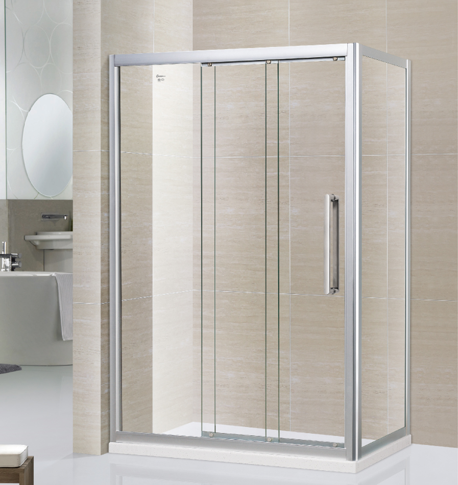 Hedland TriSlide Shower Door & Return Cheap Shower Screens Perth