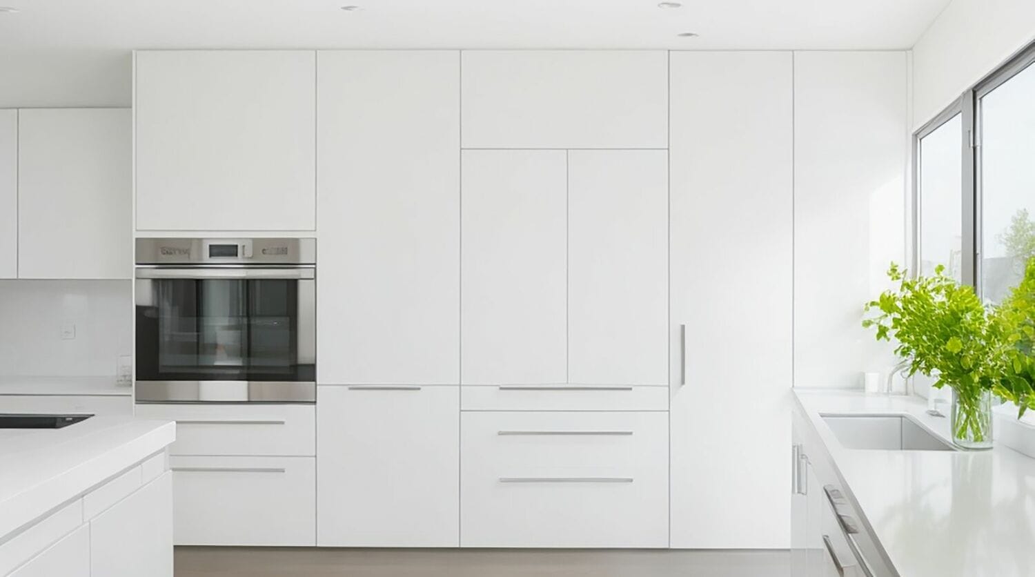 Pantries in kitchen design 2024