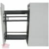 Pull Out Spice Rack 20cm Right - open side view