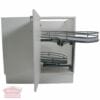 Blind Corner with Swing Shelves (Right) 90cm