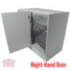 Blind Corner with Swing Shelves (Right) 90cm