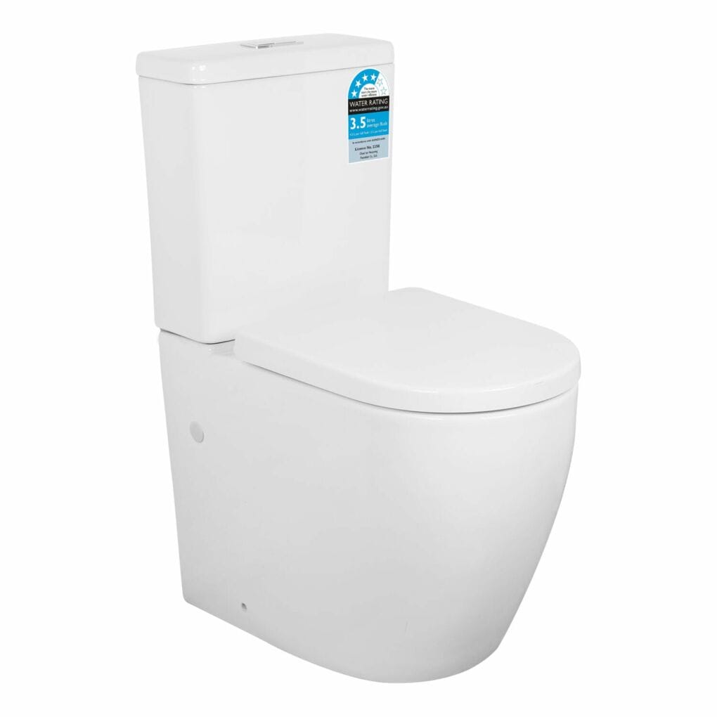 Denali Extra Height Rimless Toilet Suite Rimless Toilets, Toilets in