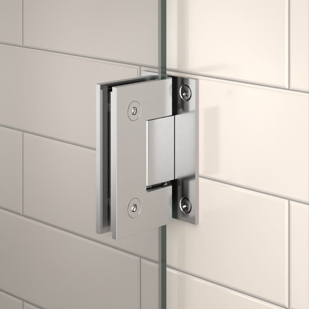 thumbnail image 2 of High-Quality 304-Stainless-Steel Bathroom Shower-Glass Door Hardware 135 Degree Fixed Panel Heavy Duty Clamp 2 of 14