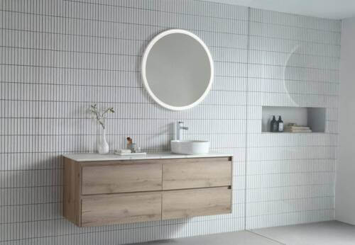 Eclipse LED Framed Mirror
