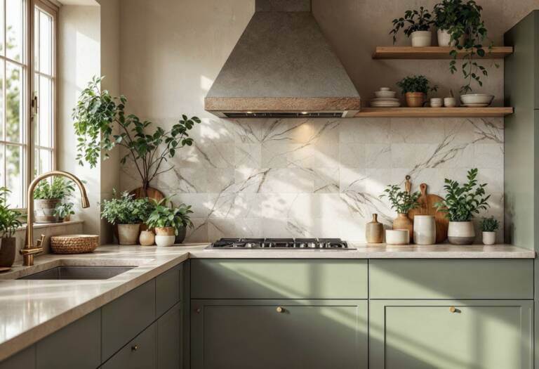 nature inspired kitchen design
