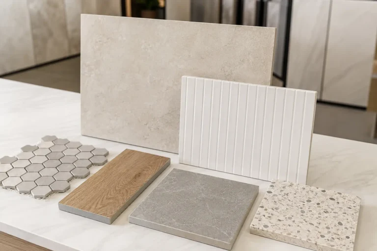 Ceramic, porcelain and mosaic types of tiles for Perth homes