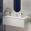 Marine Single Drawer PVC Vanity Unit 120cm