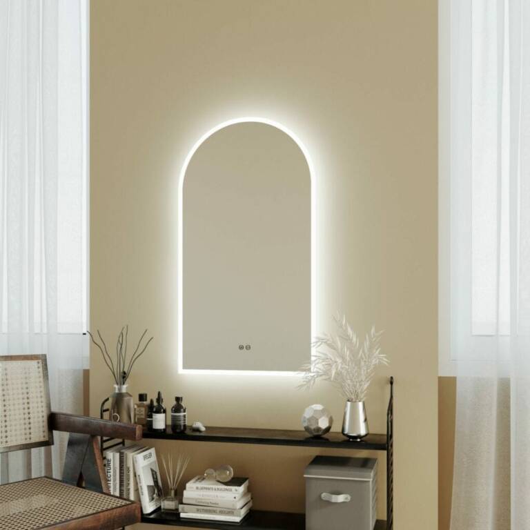 Arched Mirrors for small bathrooms