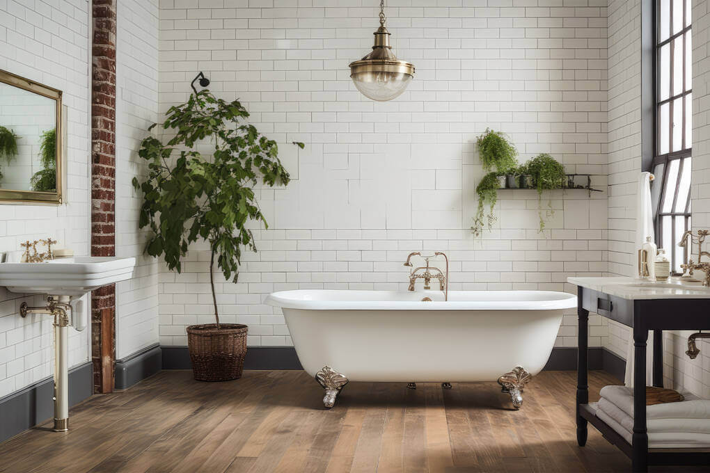 Farmhouse Bathrooms