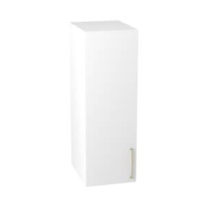 45cm Pantry Topper, Left Hand with Cosmic Brushed Gold Handle (Side View)