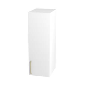 45cm Pantry Topper, Right Hand with Ranch Brushed Gold Handle (Side View)