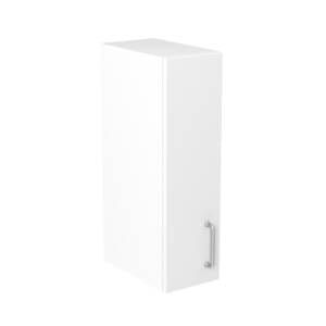 20cm Wall Cabinet with Cosmic Brushed Nickel Handle (Side View)