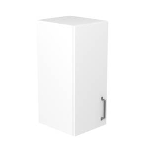 30cm Wall Cabinet with Ranch Gunmetal Handle (Side View)