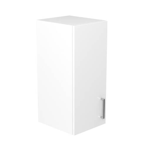 30cm Wall Cabinet with Sky Chrome Handle (Side View)