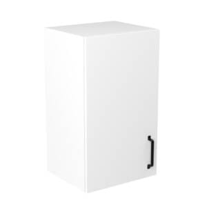 40cm Wall Cabinet with Ranch Matte Black Handle (Side View)
