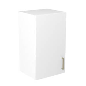 40cm Wall Cabinet with Sky Brushed Gold Handle (Side View)