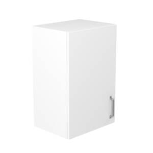 45cm Wall Cabinet with Ranch Brushed Nickel Handle (Side View)