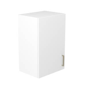 45cm Wall Cabinet with Sky Brushed Gold Handle (Side View)