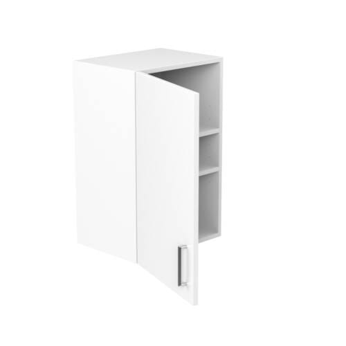 45cm Wall Cabinet with Sky Chrome Handle (Door Open)