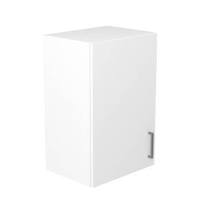 45cm Wall Cabinet with Sky Gunmetal Handle (Side View)