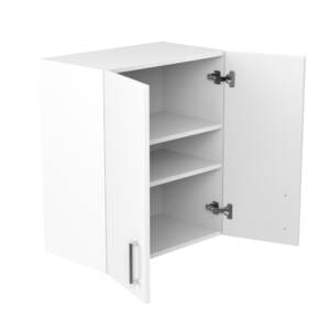 60cm Wall Cabinet with Sky Chrome Handle (Doors Open)