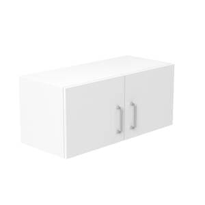 80cm Double Door Refrigerator Cabinet with Cosmic Brushed Nickel Handle (Side View)