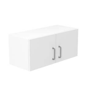 80cm Double Door Refrigerator Cabinet with Cosmic Gunmetal Handle (Side View)