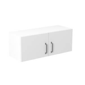 90cm Double Door Refrigerator Cabinet with Ranch Gunmetal Handle (Side View)