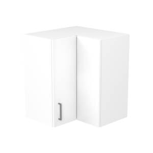 90cm Corner Wall Cabinet with Sky Gunmetal Handle