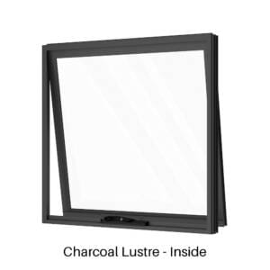 Single Awning Window Charcoal Lustre Inside Single Awning Window Charcoal Lustre Inside