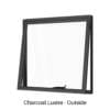 Single Awning Window Charcoal Lustre Outside