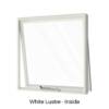 Single Awning Window White Lustre Inside