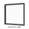 Single Fixed Panel Window Storm Front Inside