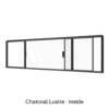 Double Sliding Window Charcoal Lustre Inside