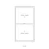 Single Double-Hung Window
