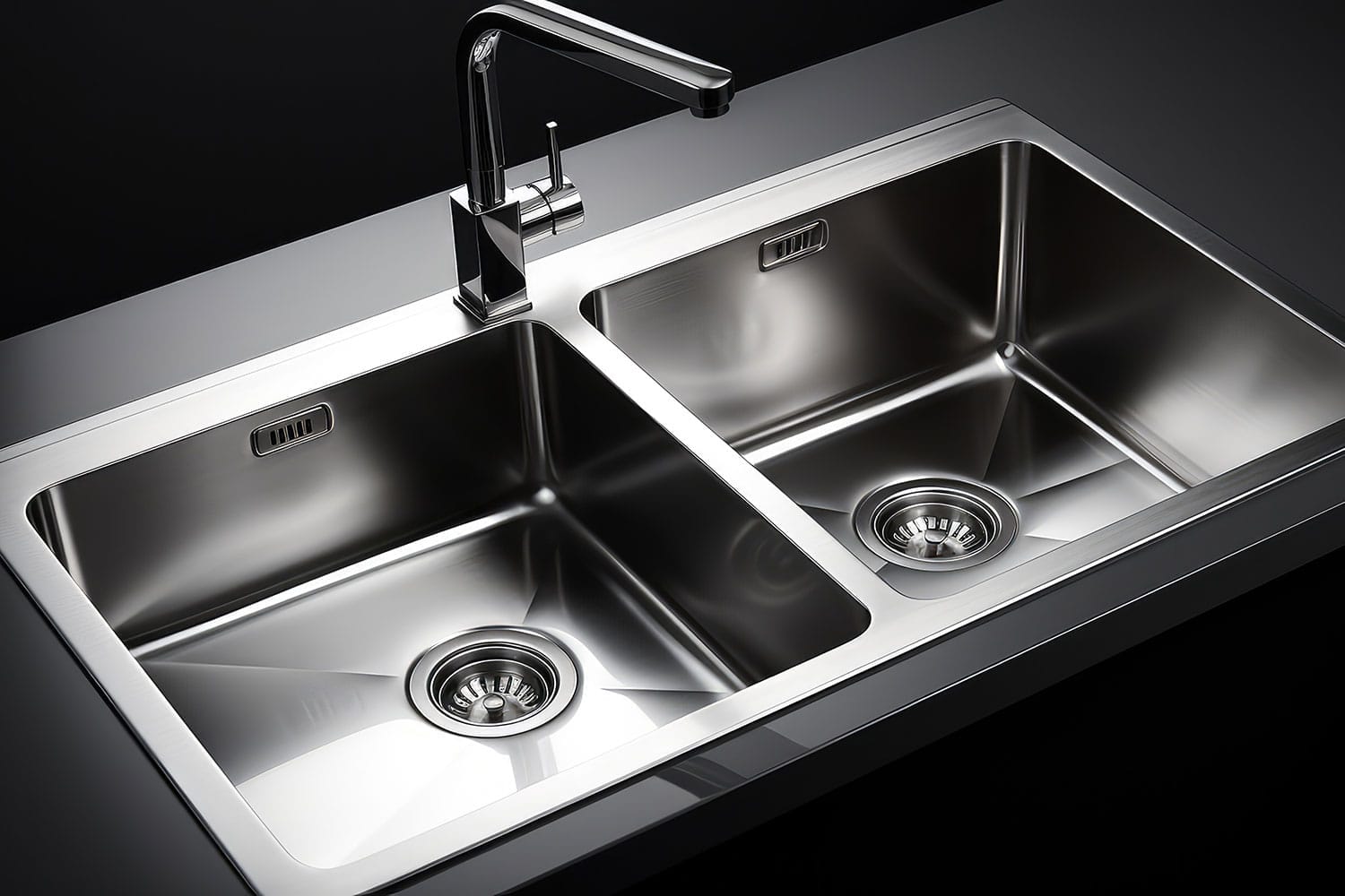 Modern double bowl stainless steel kitchen sink with chrome tap — perfect for multitasking and busy Australian kitchens