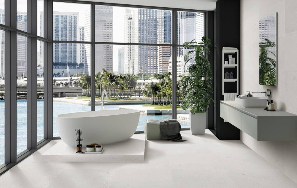 lappato bathroom floor tiles