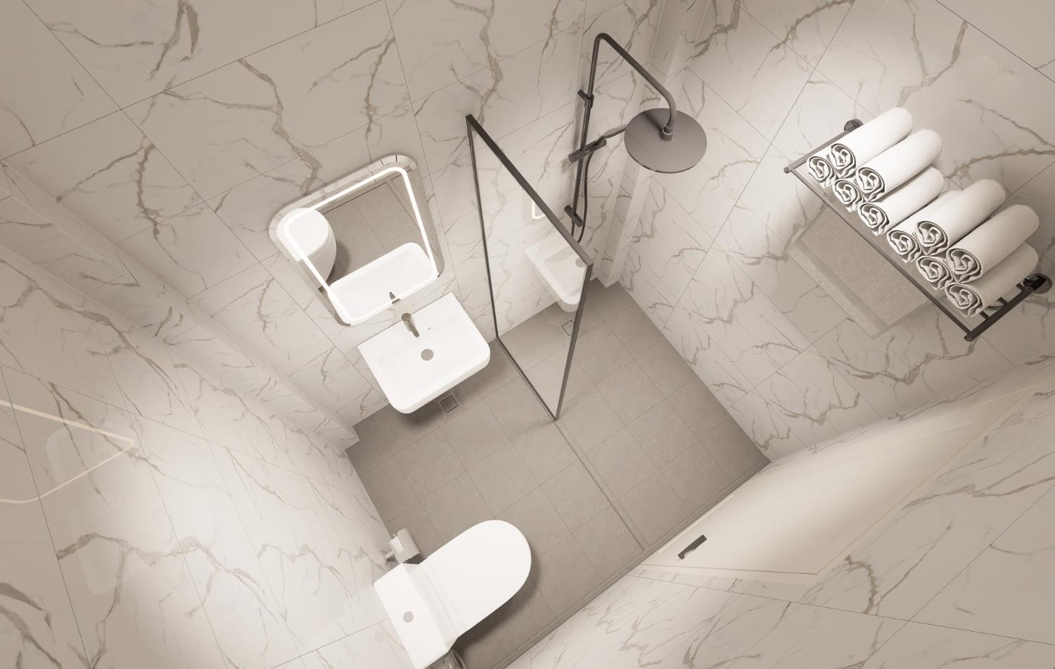 shower floor tiles in bathroom design