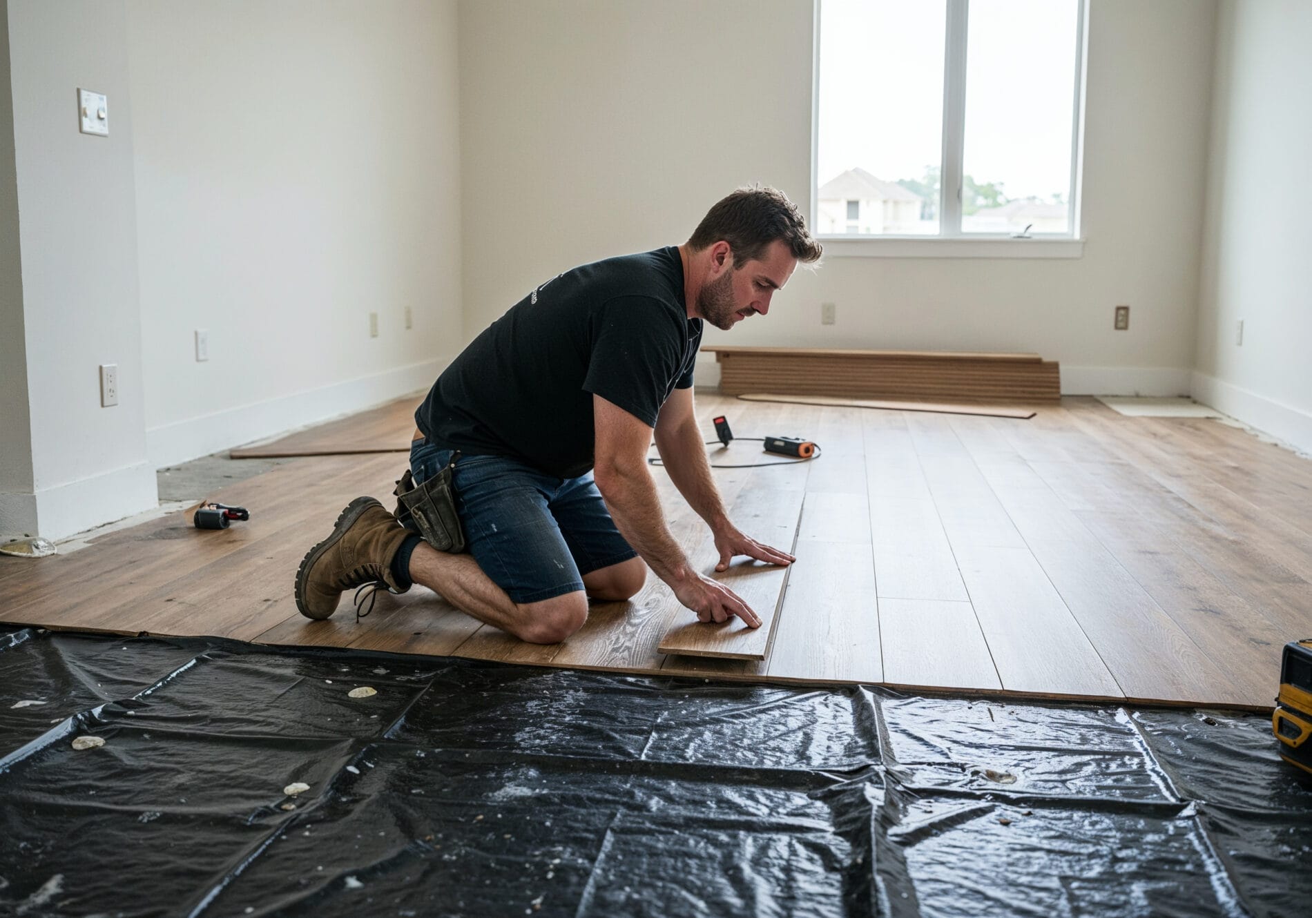 Installing Hybrid Flooring Room-by-Room