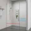 Alpine Frameless Centre Pivot Door