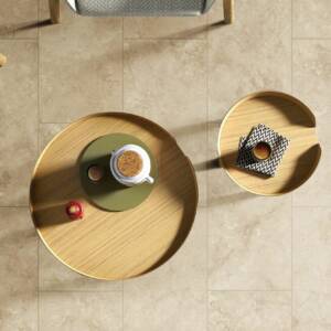 Travertine-Look Tiles