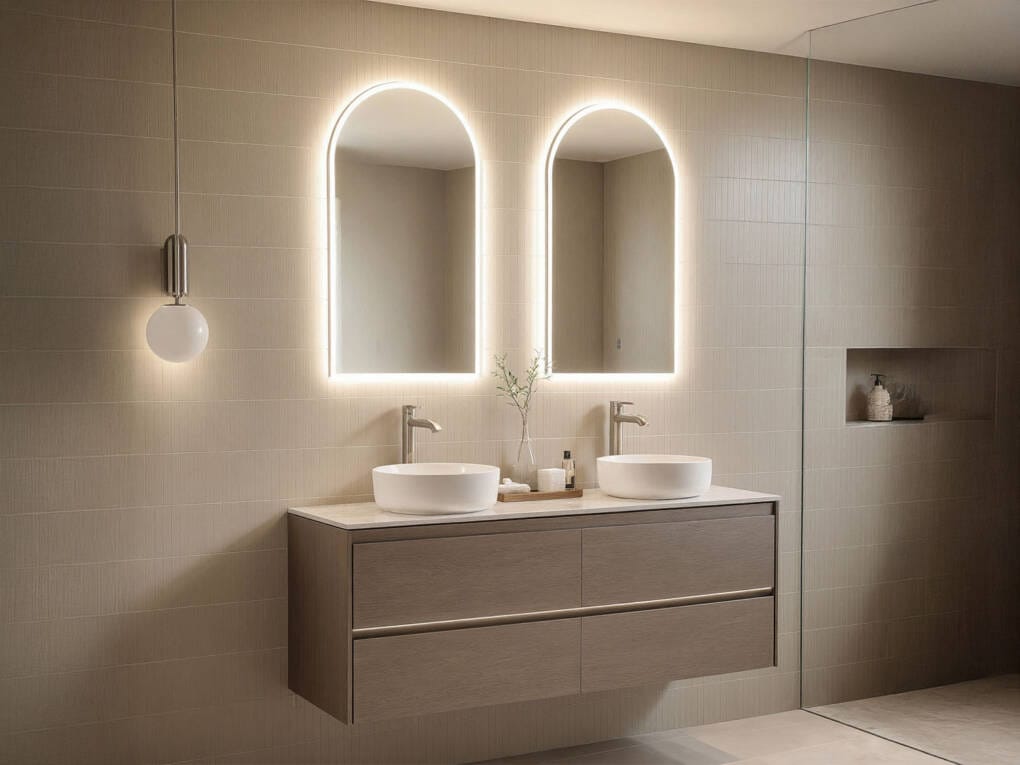 Arch LED Mirror Designs