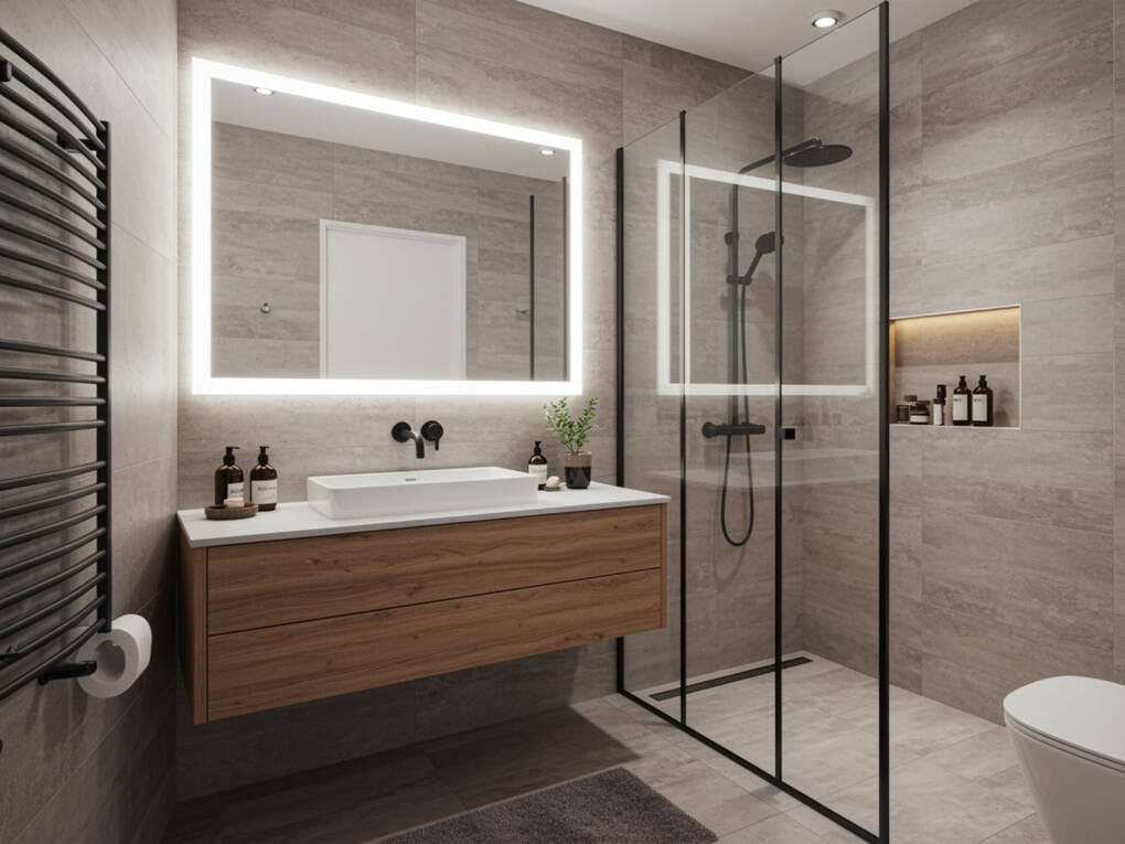 Rectangular LED Mirrors