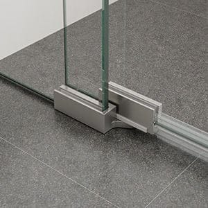 brushed nickel shower hardware