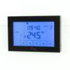 Premium Digital Underfloor Heating Thermostat – Black Horizontal