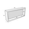 Therma Niche 905mm x 260mm x 70mm Specs